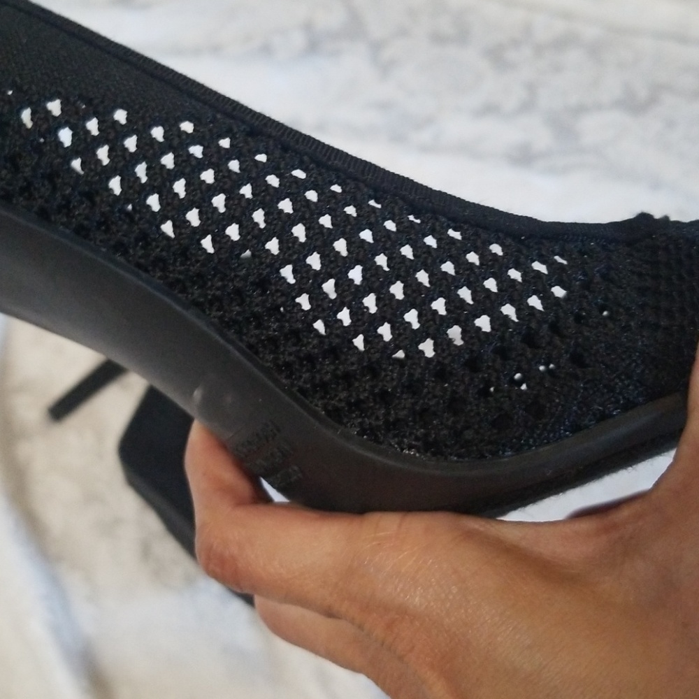 Cute Black Stiletto Heels NWOT - Picture 5 of 8